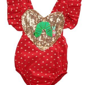 The Very Hungry Caterpillar Dress Outfit Romper Clothes Jumpsuit Baby Clothes